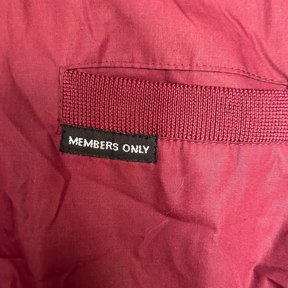 Red Members Only Jacket - Picture 2 of 5